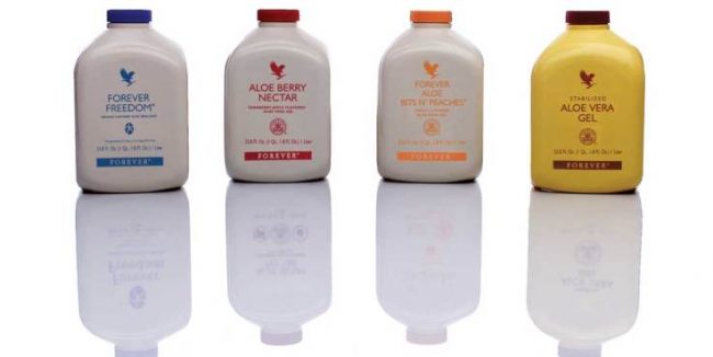4 bottiglie di Aloe Vera da bere Forever Living Products